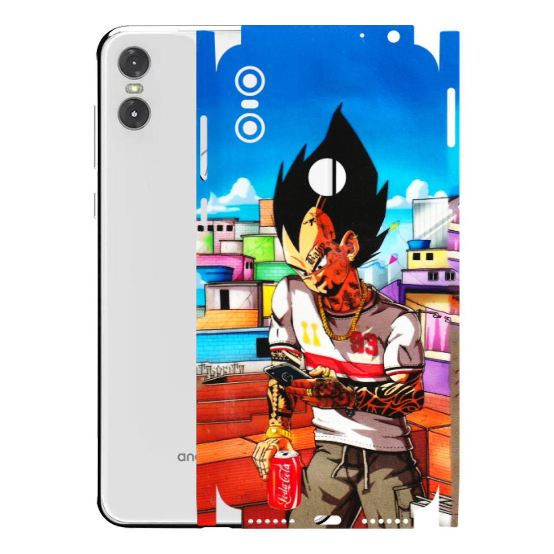 Motorola Phone Skins (All Models) - Vegeta - 3D Embossed Finish (L-136) Motorola Moto One