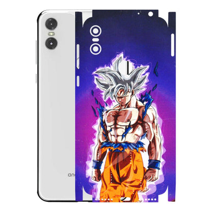 Motorola Phone Skins (All Models) - Goku Purple Anime - 3D Embossed Finish (L-147) Motorola Moto One