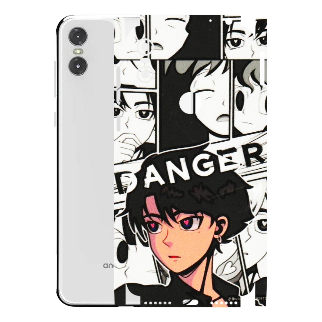 Motorola Phone Skins (All Models) - Danger Anime - 3D Embossed Finish (L-155) Motorola Moto One