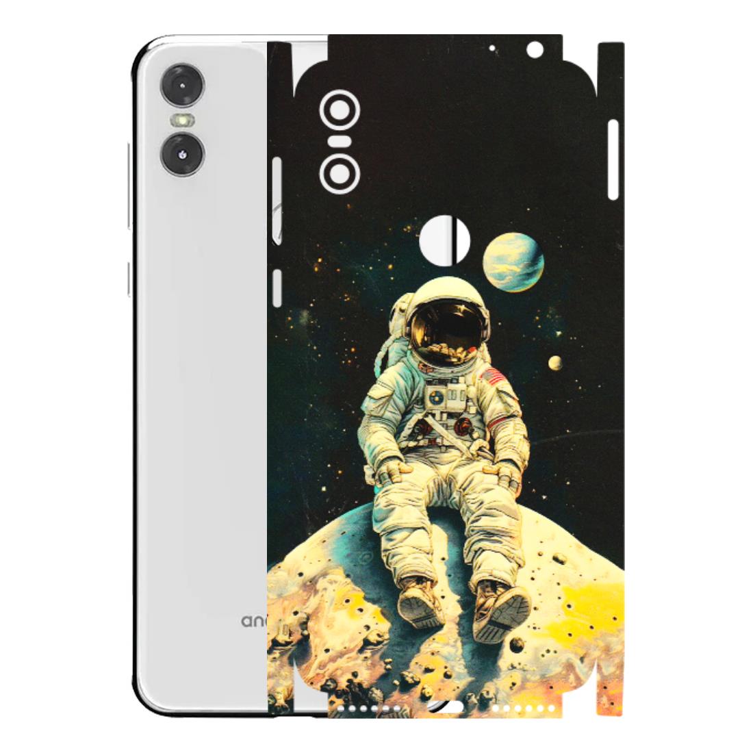 Motorola Phone Skins (All Models) - Astronaut in Space - 3D Embossed Finish (L-16) Motorola Moto One
