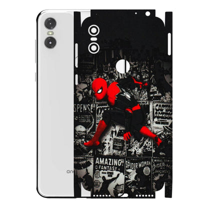 Motorola Phone Skins (All Models) - SpiderMan New - 3D Embossed Finish (L-162) Motorola Moto One