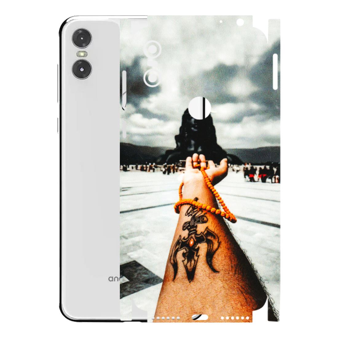 Motorola Phone Skins (All Models) - Jai Adiyogi Mahakaal - 3D Embossed Finish (L-164) Motorola Moto One