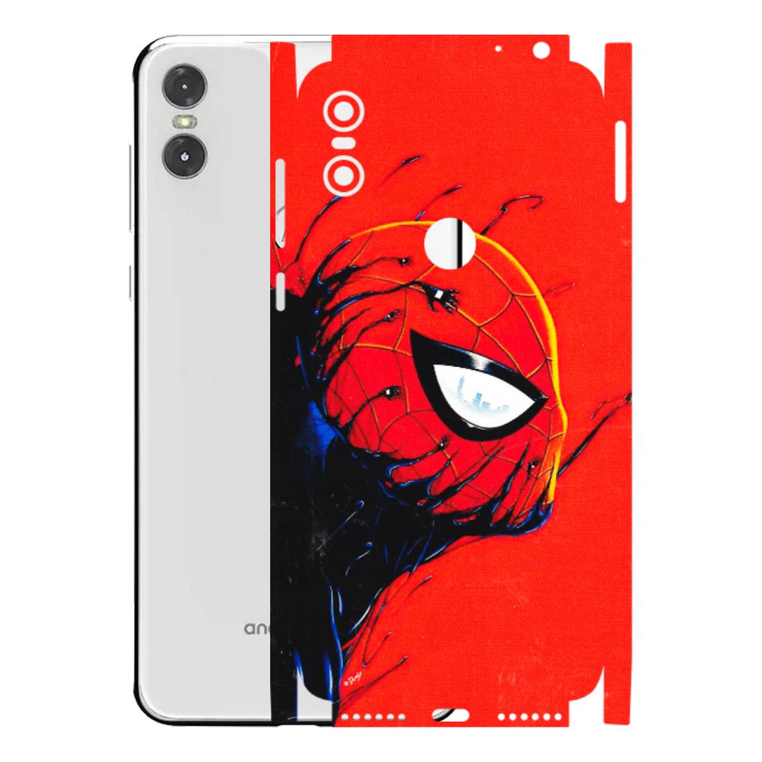 Motorola Phone Skins (All Models) - Spiderman Face Venom - 3D Embossed Finish (L-165) Motorola Moto One