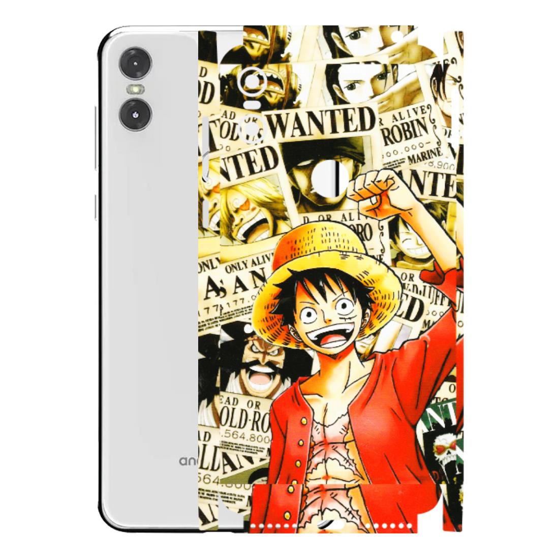 Motorola Phone Skins (All Models) - Luffy Anime - 3D Embossed Finish (L-177) Motorola Moto One