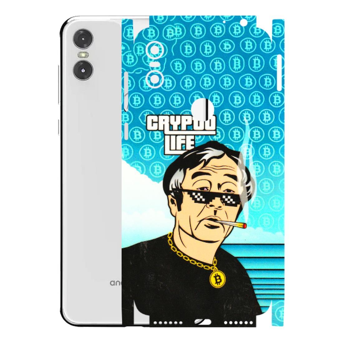 Motorola Phone Skins (All Models) - Crypto Thug Life - 3D Embossed Finish (L-179) Motorola Moto One