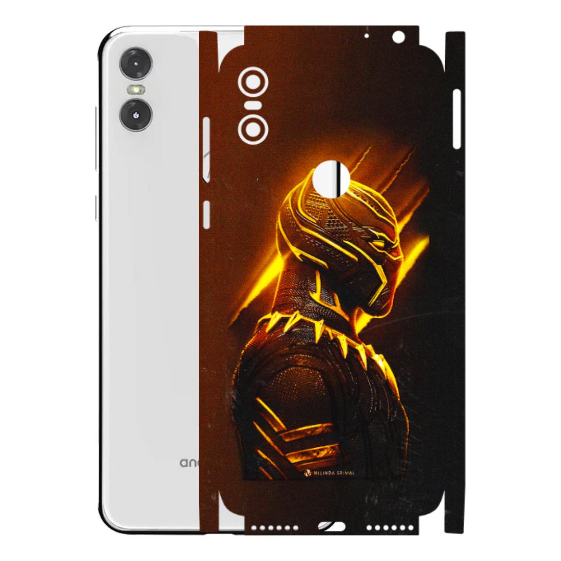 Motorola Phone Skins (All Models) - Gold Black Panther - 3D Embossed Finish (L-181) Motorola Moto One