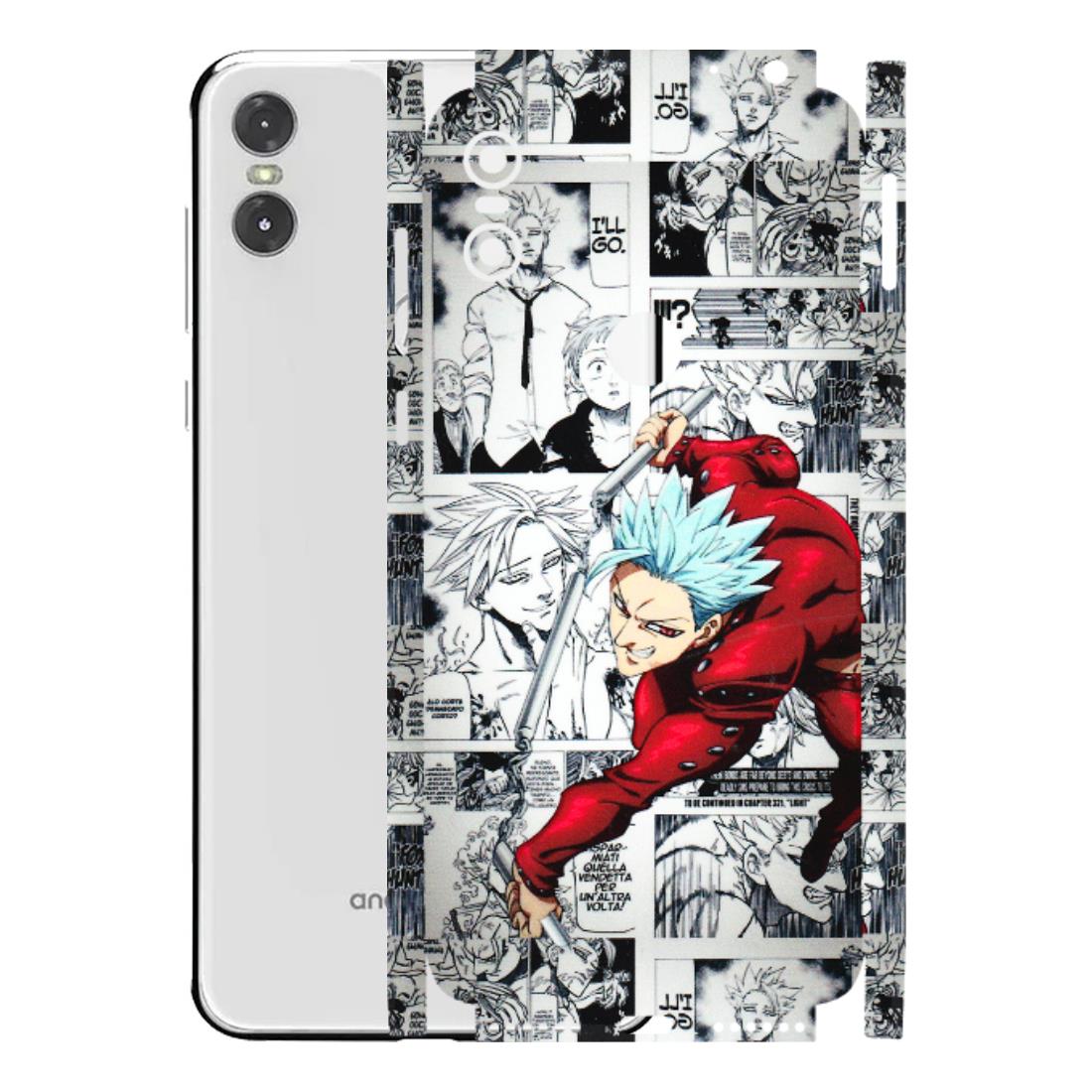 Motorola Phone Skins (All Models) - Anime Comic - 3D Embossed Finish (L-192) Motorola Moto One