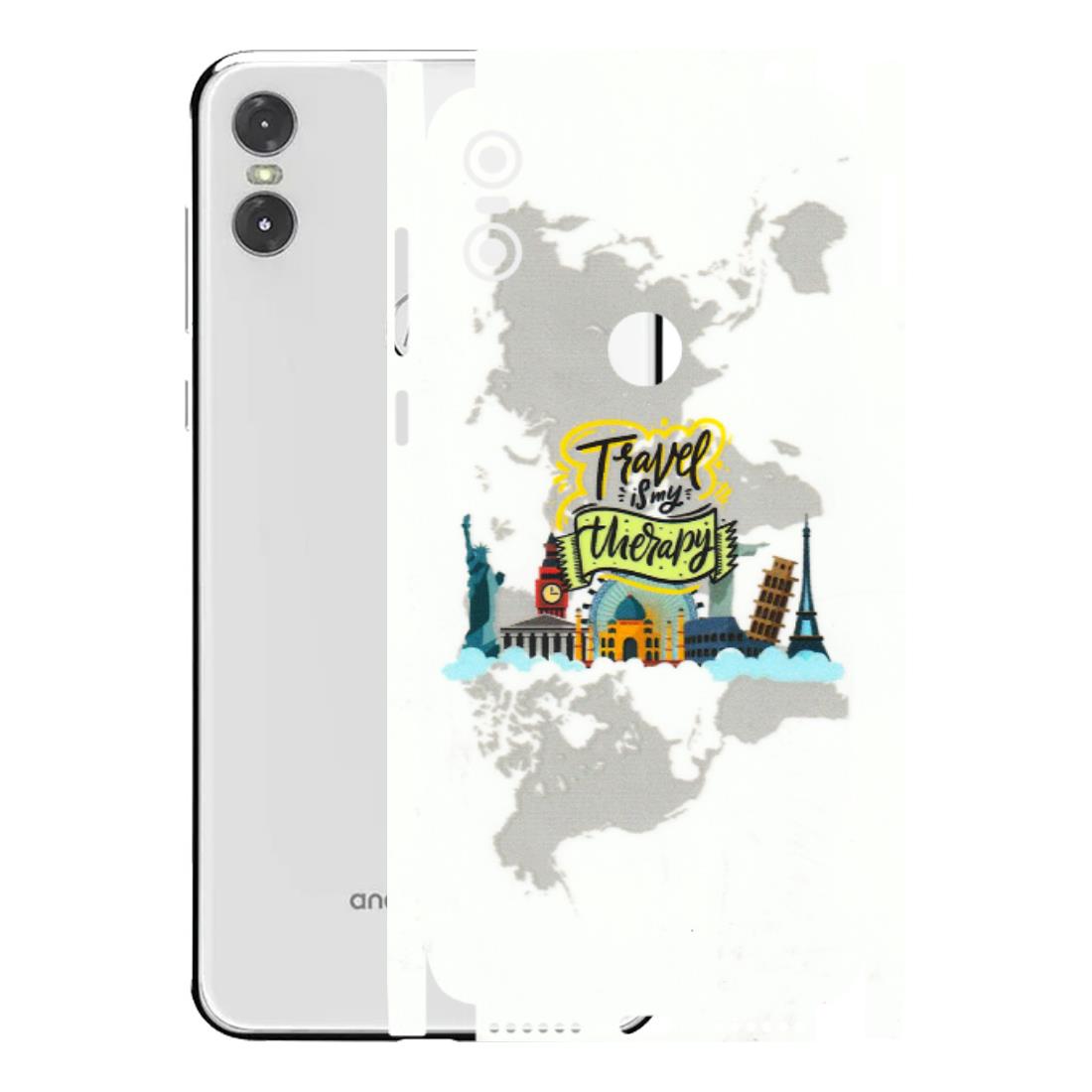 Motorola Phone Skins (All Models) - Travel Therapy - 3D Embossed Finish (L-199) Motorola Moto One