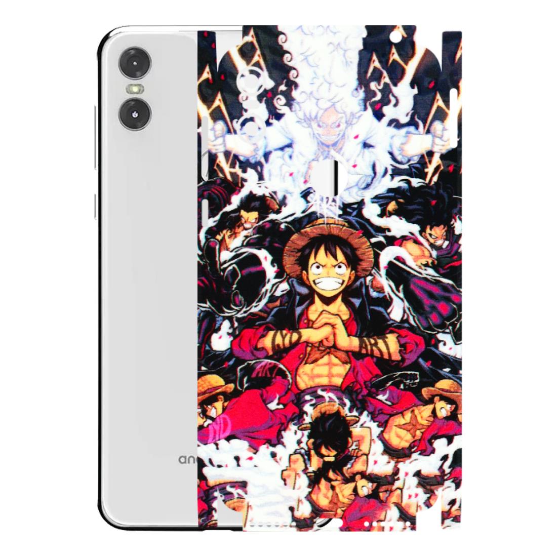 Motorola Phone Skins (All Models) - Luffy Anime Character - 3D Embossed Finish (L-203) Motorola Moto One