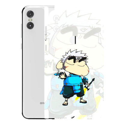 Motorola Phone Skins (All Models) - Angry Young Shinchan - 3D Embossed Finish (L-226) Motorola Moto One