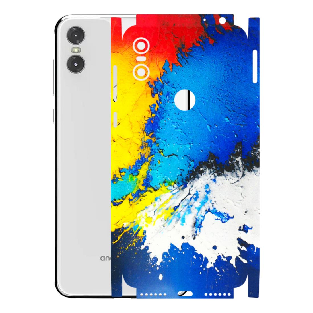 Motorola Phone Skins (All Models) - Acrylic Paint Spill - 3D Embossed Finish (L-229) Motorola Moto One