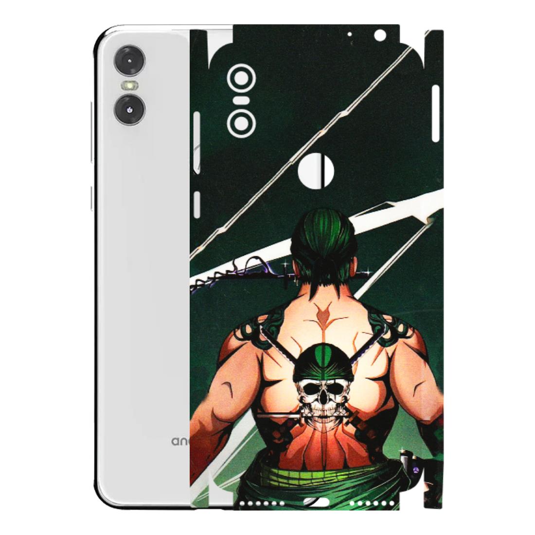 Motorola Phone Skins (All Models) - Zoro Anime - 3D Embossed Finish (L-23) Motorola Moto One