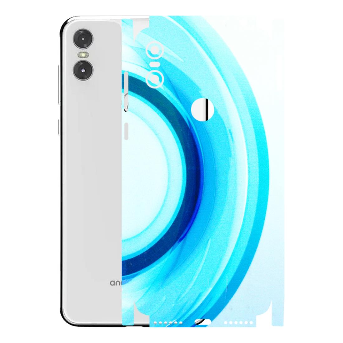 Motorola Phone Skins (All Models) - The Blue Curve - 3D Embossed Finish (L-244) Motorola Moto One