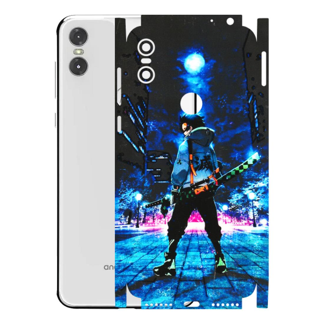 Motorola Phone Skins (All Models) - Demon Slayer Sword - 3D Embossed Finish (L-247) Motorola Moto One