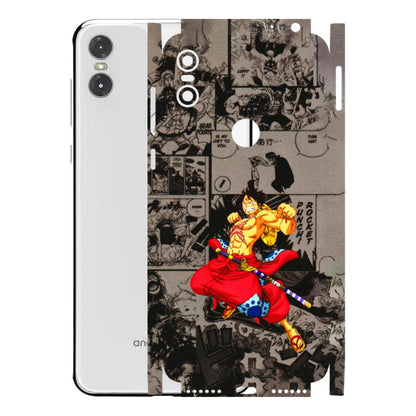 Motorola Phone Skins (All Models) - One Piece Rocket Punch Manga - 3D Embossed Finish (L-25) Motorola Moto One