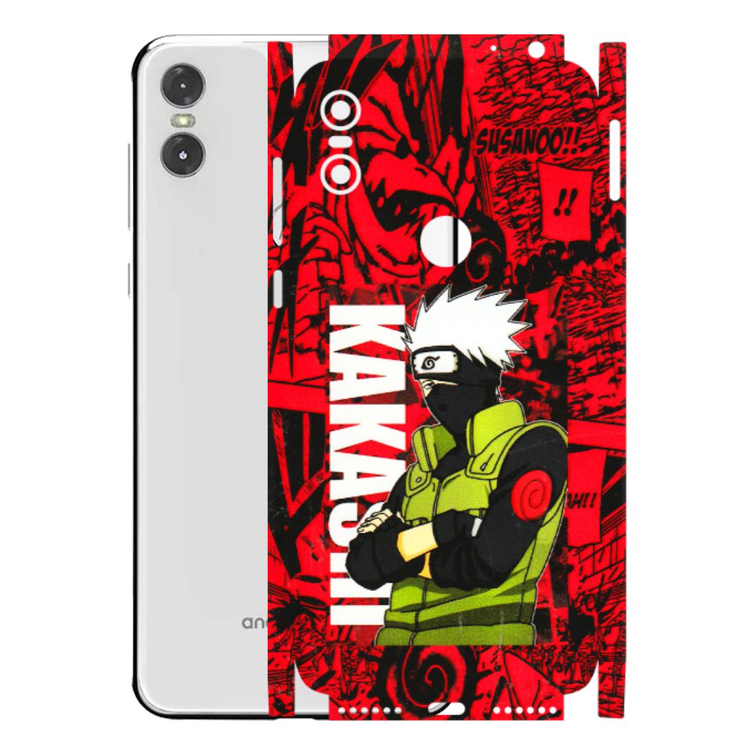 Motorola Phone Skins (All Models) - Kakashi Red Anime - 3D Embossed Finish (L-251) Motorola Moto One