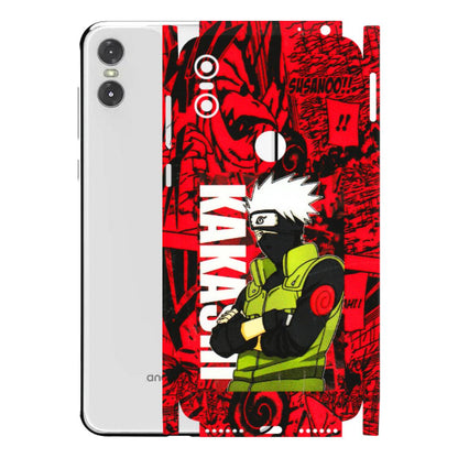 Motorola Phone Skins (All Models) - Kakashi Red Anime - 3D Embossed Finish (L-251) Motorola Moto One