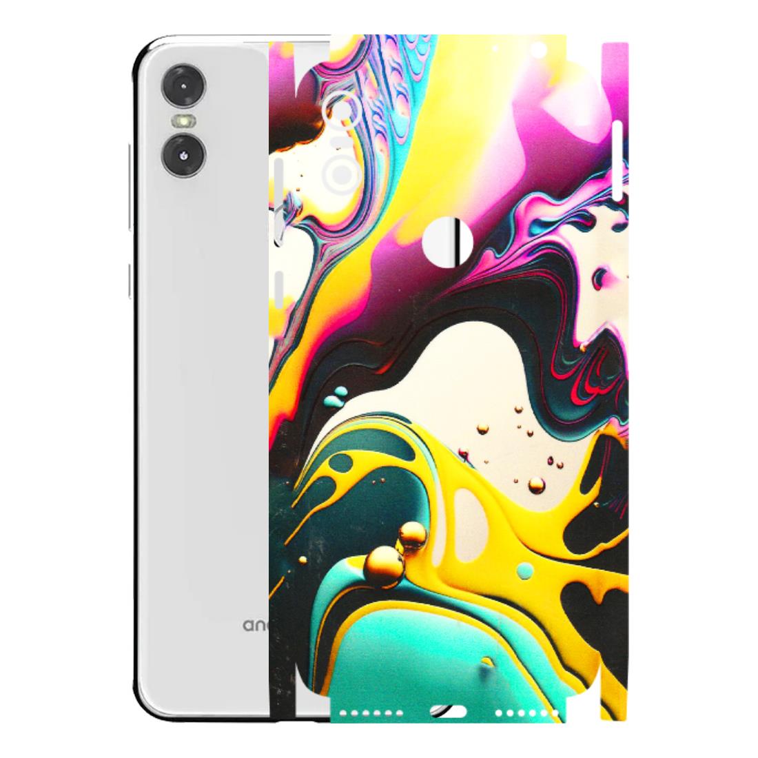 Motorola Phone Skins (All Models) - Multicolor Abstract pattern - 3D Embossed Finish (L-254) Motorola Moto One