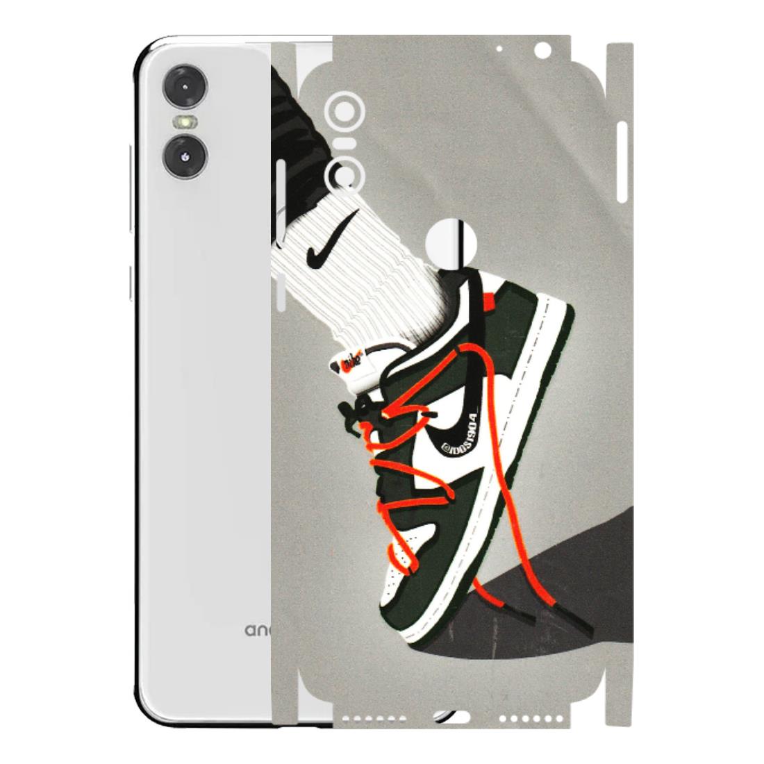 Motorola Phone Skins (All Models) - New Grey Sneaker - 3D Embossed Finish (L-261) Motorola Moto One