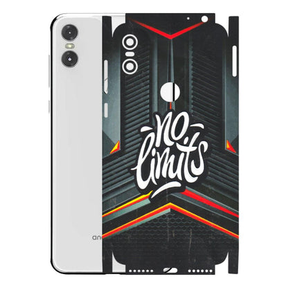 Motorola Phone Skins (All Models) - No Limits - 3D Embossed Finish (L-286) Motorola Moto One