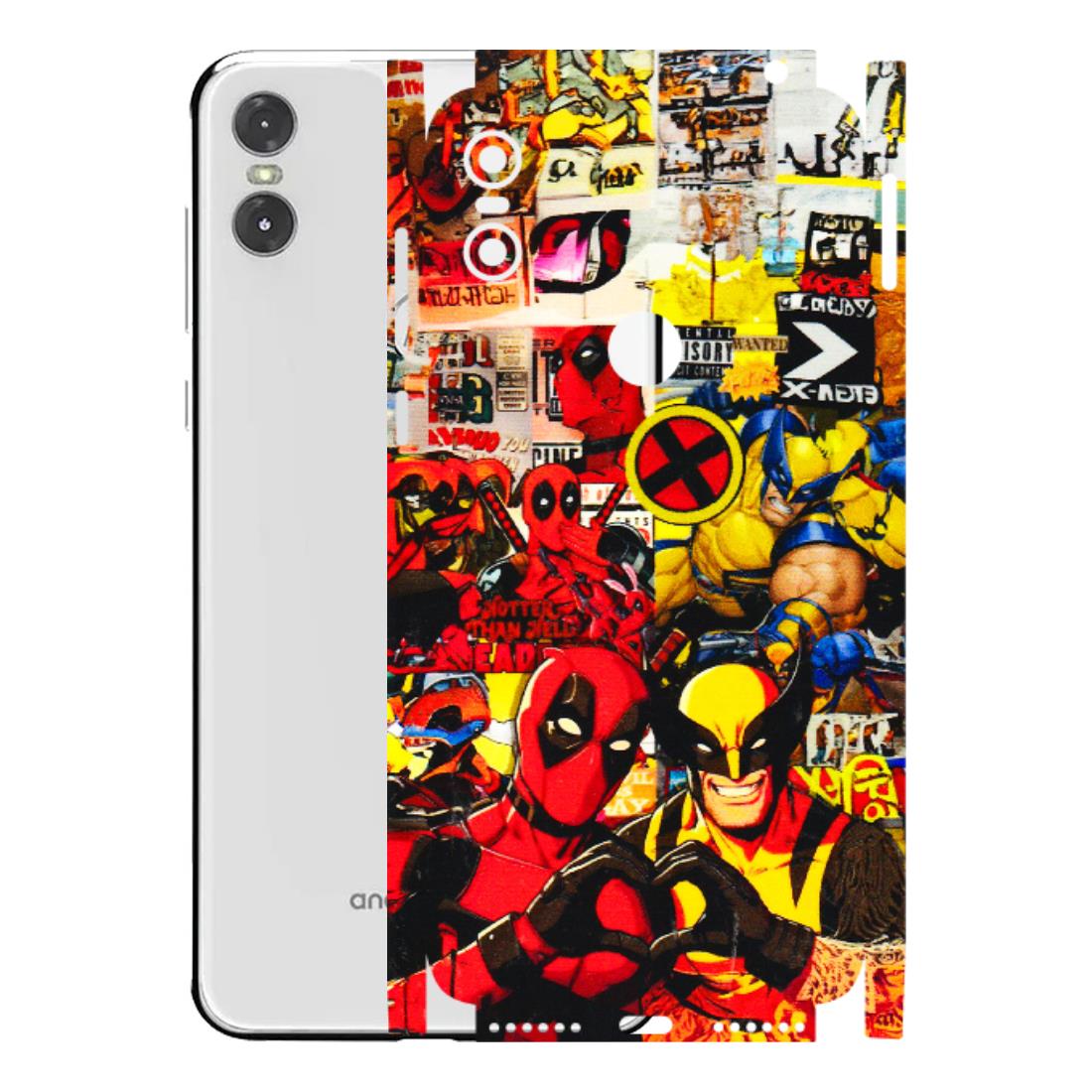 Motorola Phone Skins (All Models) - Spidy Wolverine - 3D Embossed Finish (L-310) Motorola Moto One