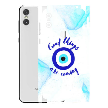 Motorola Phone Skins (All Models) - Evil Eye Good Things Are Coming - 3D Embossed Finish (L-322) Motorola Moto One