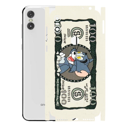 Motorola Phone Skins (All Models) - Tom Hundred Dollar - 3D Embossed Finish (L-324) Motorola Moto One