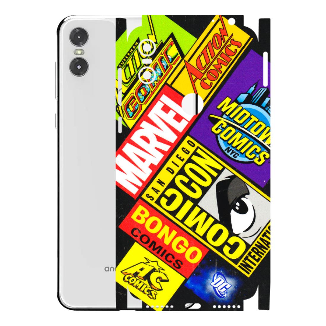 Motorola Phone Skins (All Models) - Bongo Comic Con - 3D Embossed Finish (L-325) Motorola Moto One