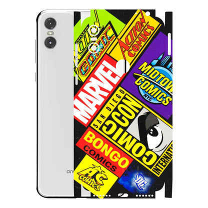 Motorola Phone Skins (All Models) - Bongo Comic Con - 3D Embossed Finish (L-325) Motorola Moto One