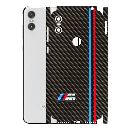Motorola Phone Skins (All Models) - BM Carbon Fiber Feels - 3D Embossed Finish (L-38) Motorola Moto One