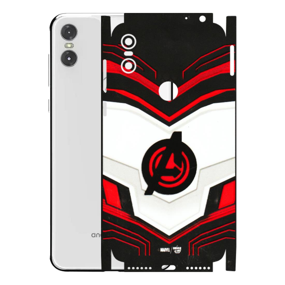 Motorola Phone Skins (All Models) - Avengers Logo - 3D Embossed Finish (L-55) Motorola Moto One