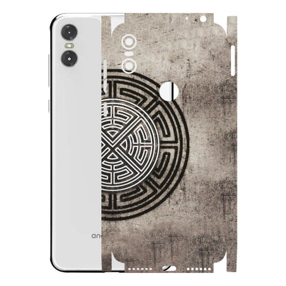 Motorola Phone Skins (All Models) - Mysterious Circular Design - 3D Embossed Finish (L-63) Motorola Moto One