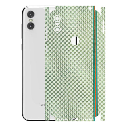 Motorola Phone Skins (All Models) - Gucci Fabric Pattern - 3D Embossed Finish (L-73) Motorola Moto One