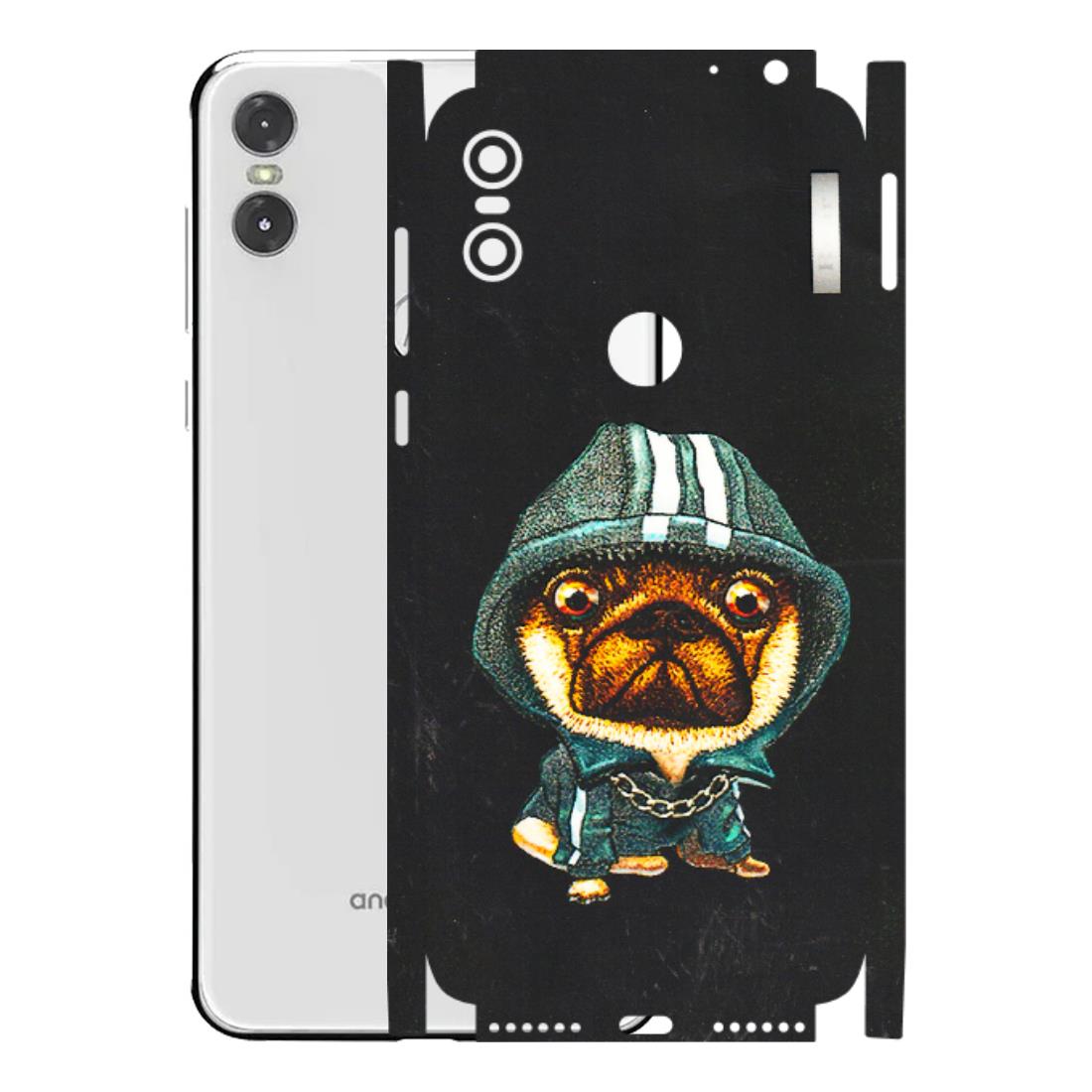 Motorola Phone Skins (All Models) - Puppy N Hoodie - 3D Embossed Finish (L-90) Motorola Moto One