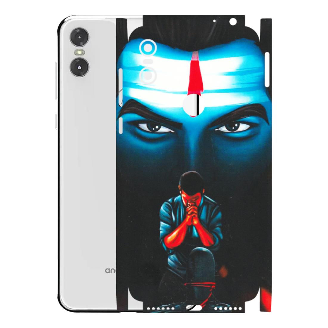 Motorola Phone Skins (All Models) - Mahakal Bhakt - Matte Finish (M-112) Motorola Moto One