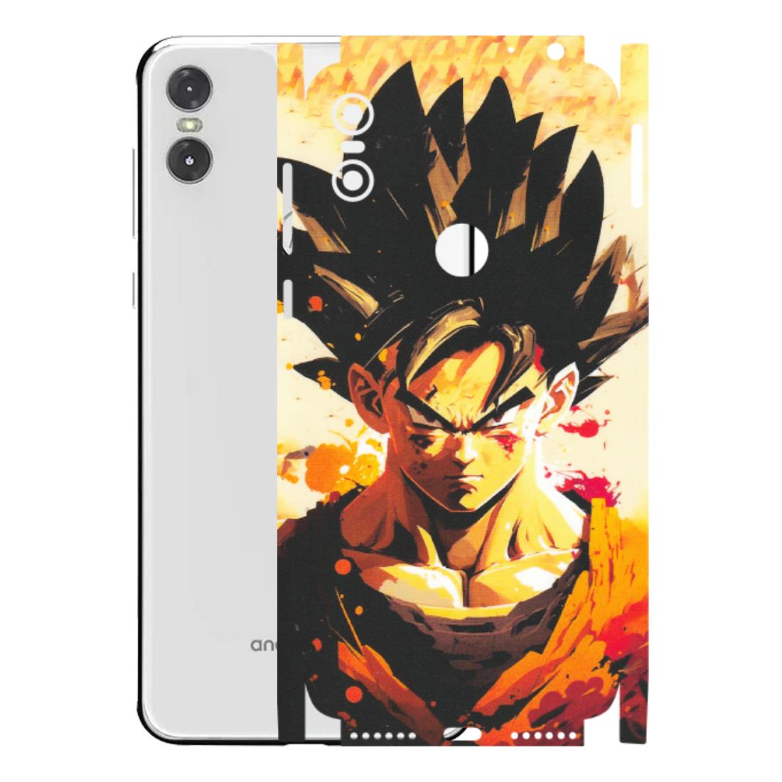 Motorola Phone Skins (All Models) - Angry Goku - Matte Finish (M-12) Motorola Moto One