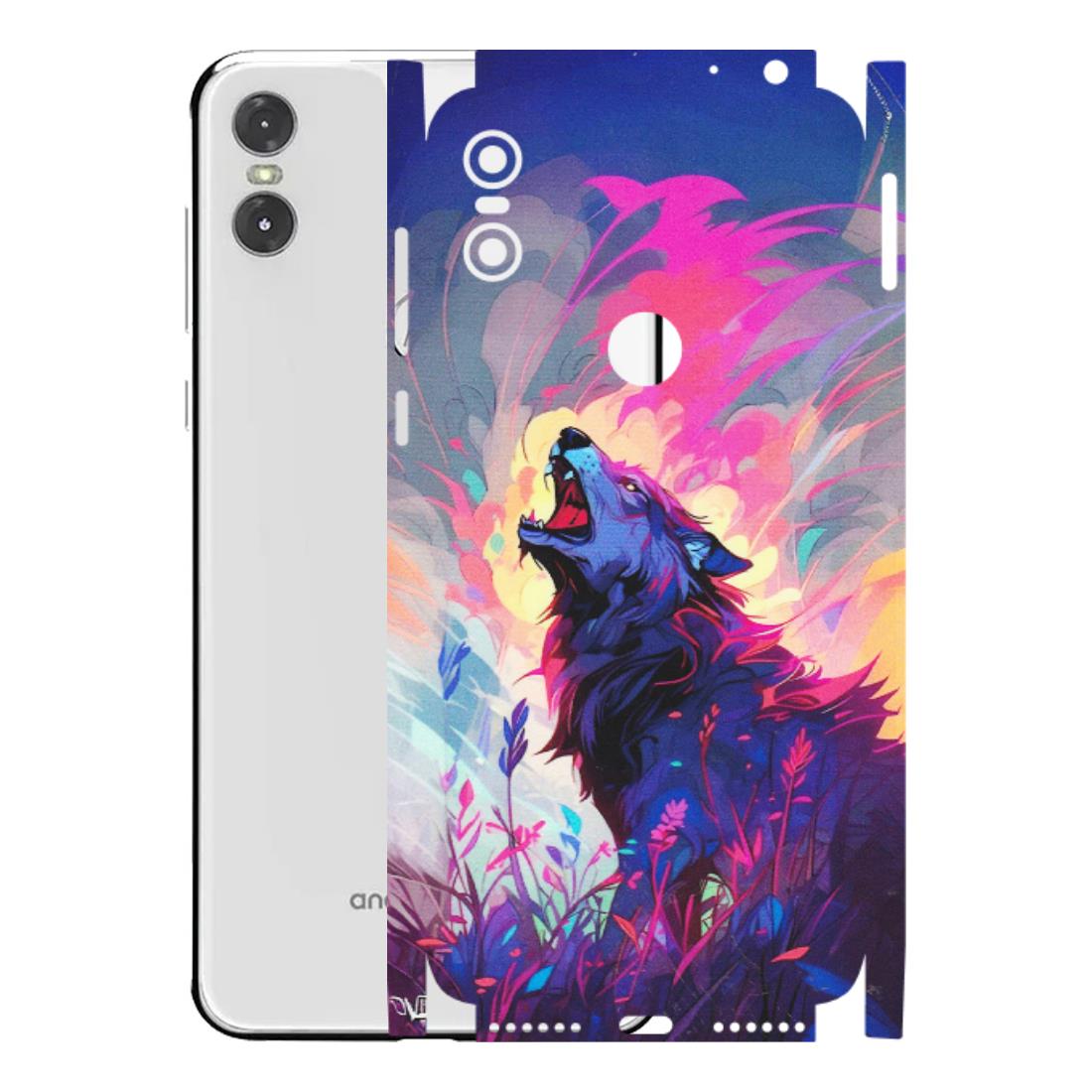Motorola Phone Skins (All Models) - New Wild Wolf Abstract - Matte Finish (M-125) Motorola Moto One