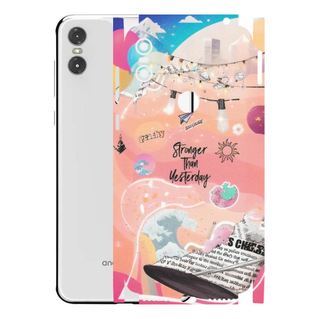 Motorola Phone Skins (All Models) - Stronger Then Yesterday - Matte Finish (M-128) Motorola Moto One