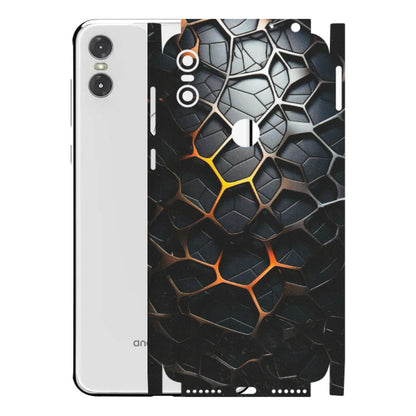 Motorola Phone Skins (All Models) - New Abstract Graphite Tiles - Matte Finish (M-130) Motorola Moto One