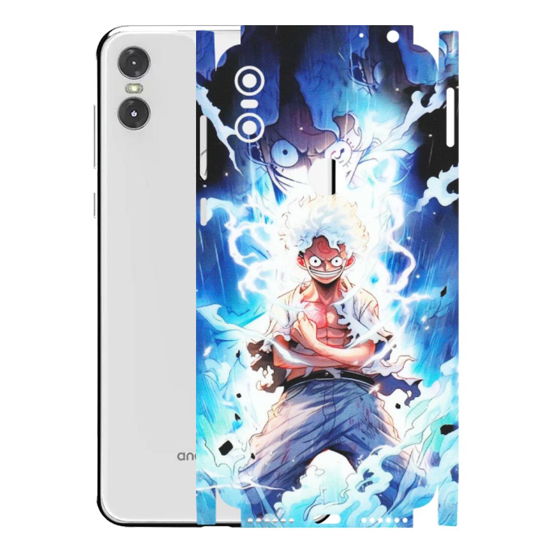 Motorola Phone Skins (All Models) - Blue Thunder Luffy Anime - Matte Finish (M-132) Motorola Moto One