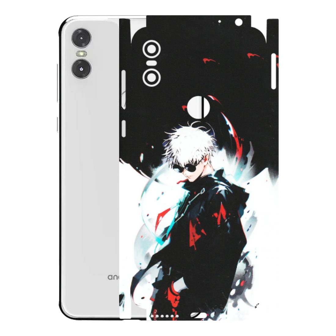Motorola Phone Skins (All Models) - Gojo Powerful Charater Kaisen Anime - Matte Finish (M-144) Motorola Moto One