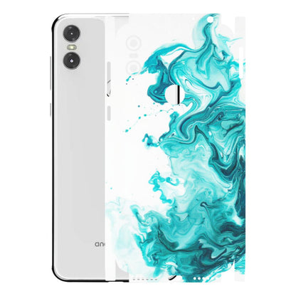 Motorola Phone Skins (All Models) - Sky Blue Abstract Colour - Matte Finish (M-146) Motorola Moto One