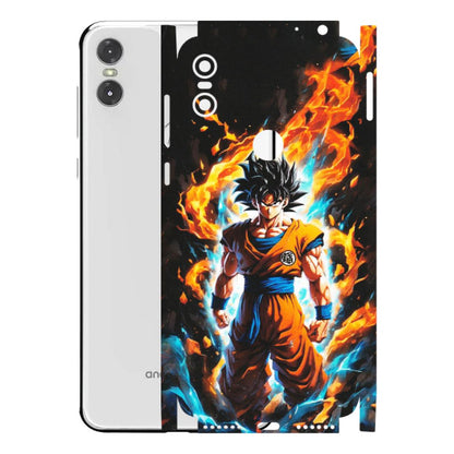 Motorola Phone Skins (All Models) - Goku Transformation Anime - Matte Finish (M-159) Motorola Moto One