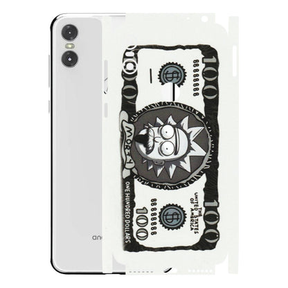 Motorola Phone Skins (All Models) - Rick And Morty Hundred Dollar Anime - Matte Finish (M-161) Motorola Moto One