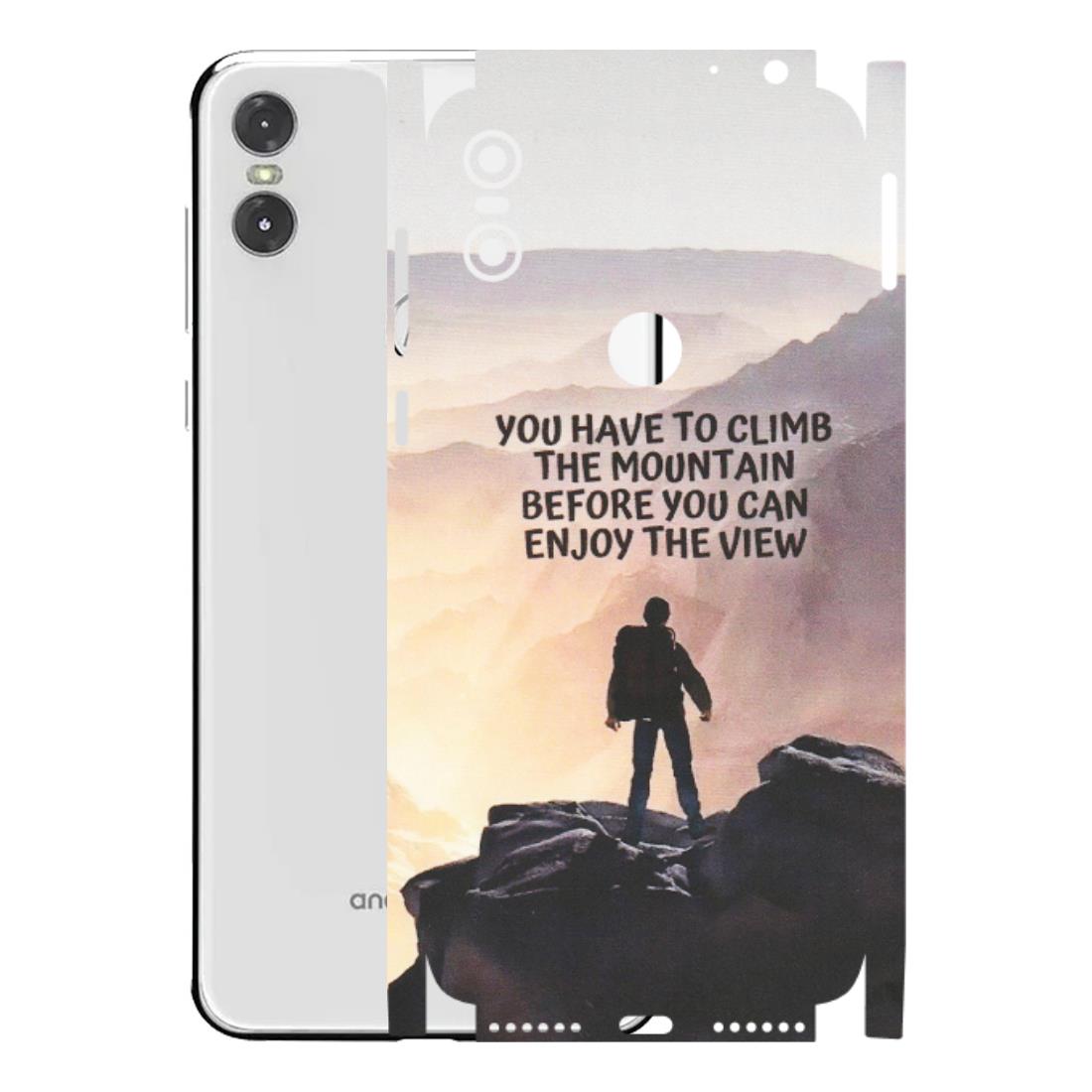 Motorola Phone Skins (All Models) - Motivational Hiking Mountain - Matte Finish (M-28) Motorola Moto One