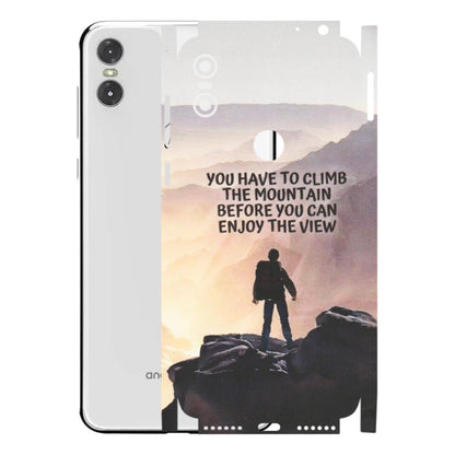 Motorola Phone Skins (All Models) - Motivational Hiking Mountain - Matte Finish (M-28) Motorola Moto One