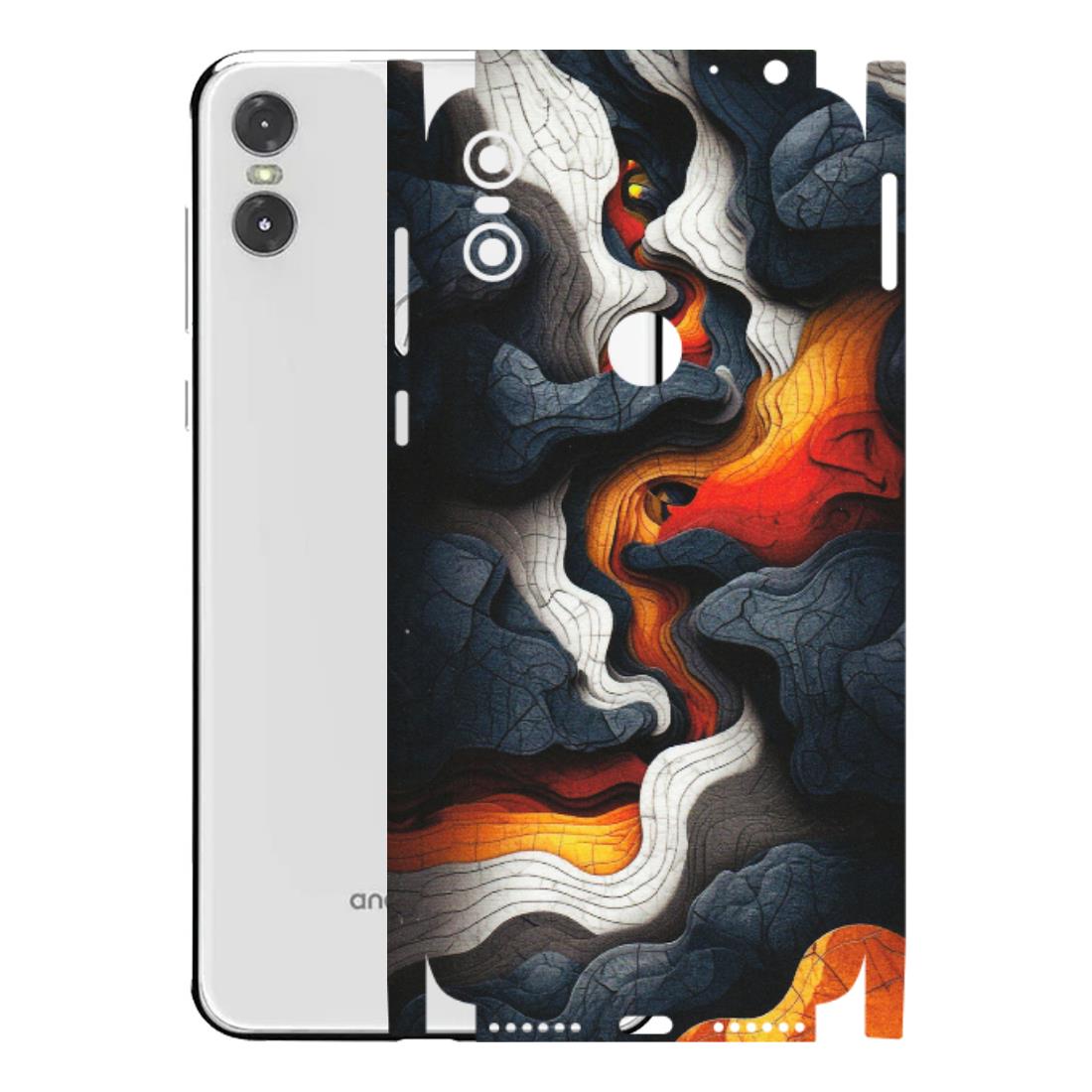 Motorola Phone Skins (All Models) - Abstract Volcanic Layers - Matte Finish (M-52) Motorola Moto One