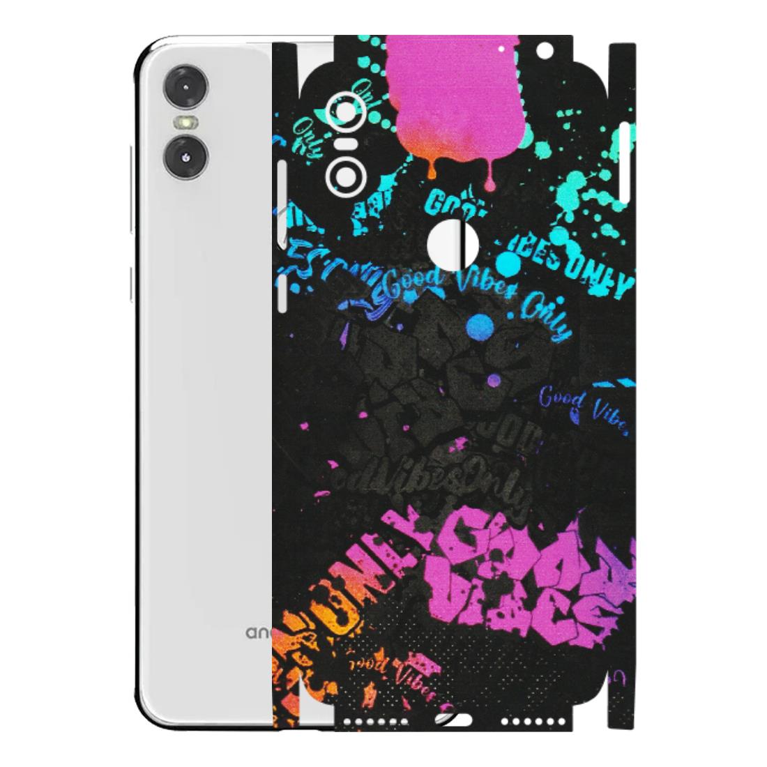 Motorola Phone Skins (All Models) - Majestic Black Vibes - Matte Finish (M-62) Motorola Moto One
