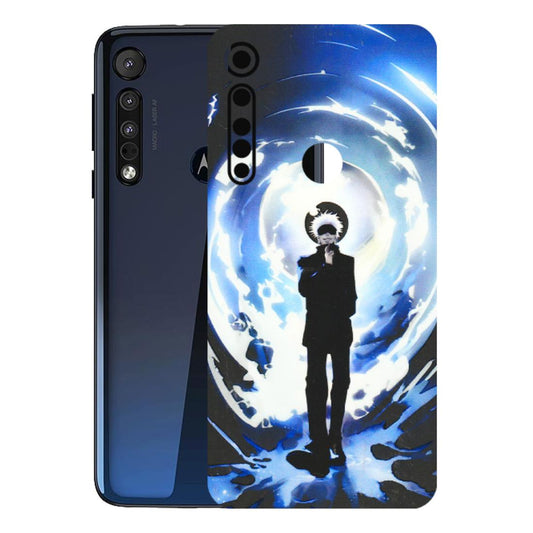 Motorola Phone Skins (All Models) - Jujustu Kaisen Anime Manga - 3D Embossed Finish (L-317) Motorola Moto One Macro