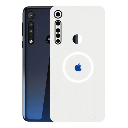 Motorola Phone Skins (All Models) - iPhone Magsafe Logo - 3D Embossed Finish (L-320) Motorola Moto One Macro